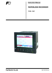 Thumbnail of document Manual - PHF Chart Recorder